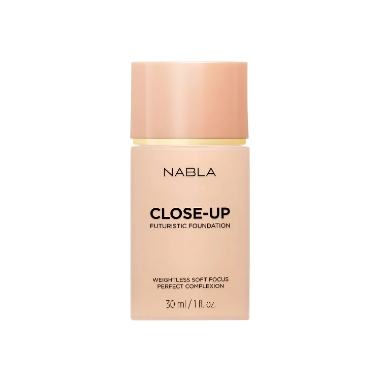 Nabla Cosmetics - Close-Up - Futuristic Foundation - Weightless Soft Focus - Perfect Complexion - Fond De Teint Perfectionnant - Effect Seconde Peau Et Lissant