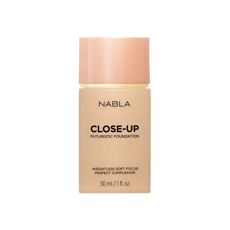 Nabla Cosmetics - Close-Up - Futuristic Foundation - Weightless Soft Focus - Perfect Complexion - Fond De Teint Perfectionnant - Effect Seconde Peau Et Lissant