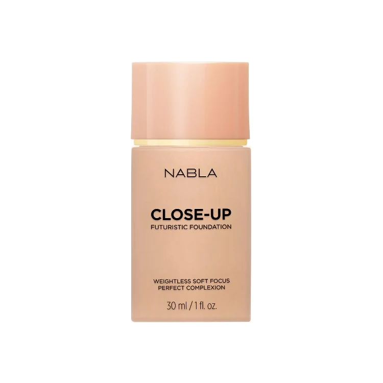 Nabla Cosmetics - Close-Up - Futuristic Foundation - Weightless Soft Focus - Perfect Complexion - Fond De Teint Perfectionnant - Effect Seconde Peau Et Lissant