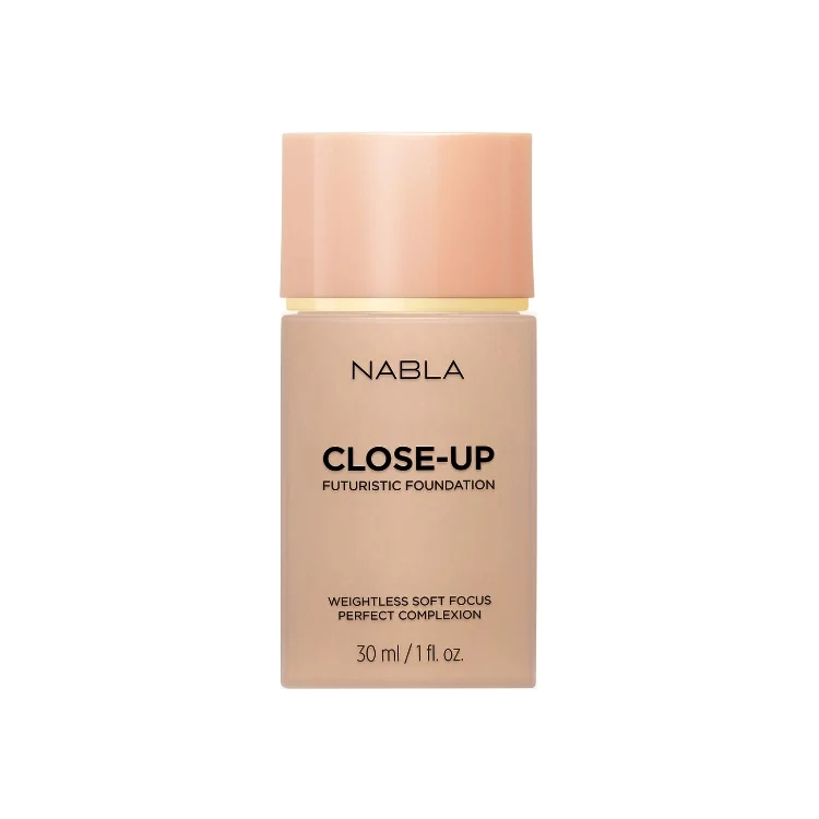 Nabla Cosmetics - Close-Up - Futuristic Foundation - Weightless Soft Focus - Perfect Complexion - Fond De Teint Perfectionnant - Effect Seconde Peau Et Lissant