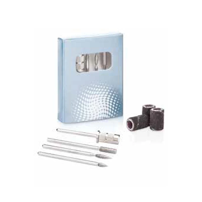 Kit universale 3 Frese + Mandrino + Anelli Abrasivi