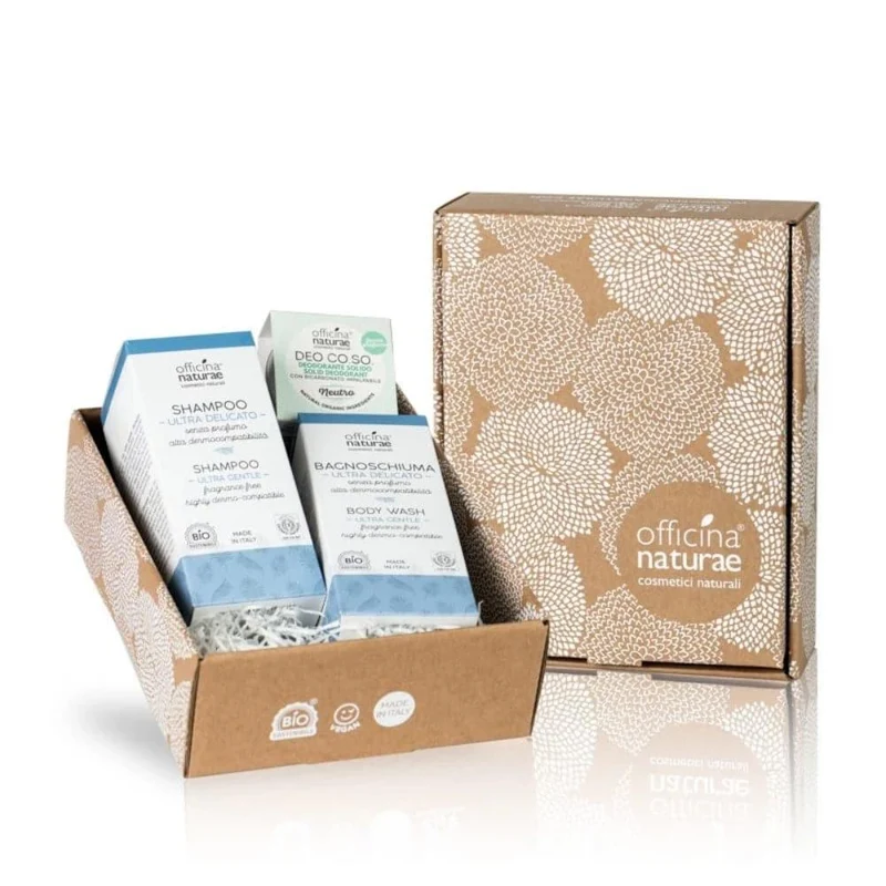 Gift Box Pelle Sensibile Ultradelicati - Officina Naturae