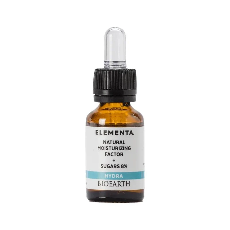 Natural moisturizing fatcor + sugars 8% Elementa, 15 ml - Bioearth