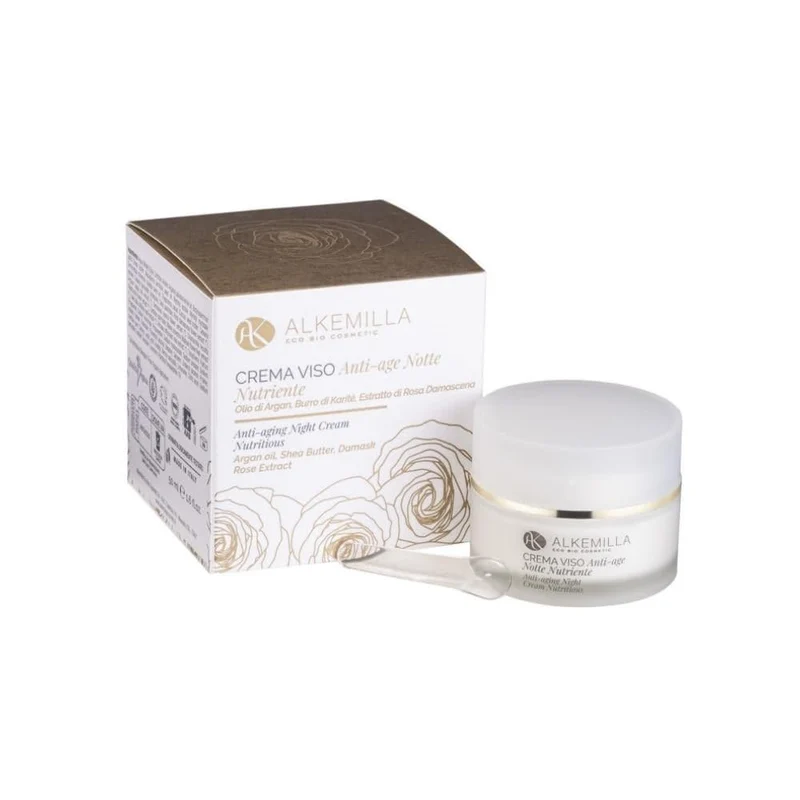 Crema Viso Anti-Age Notte, 50 ml - Alkemilla