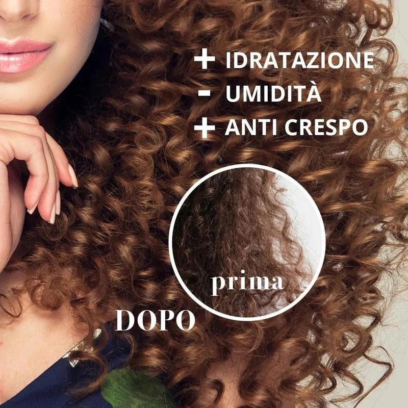 Crema Idratante Capelli Ricci ai Semi di Lino, 100 ml - Maternatura