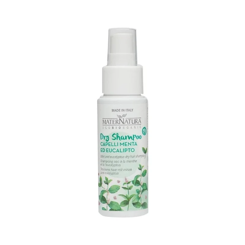 Dry Shampoo Capelli Menta ed Eucalipto, 50 ml - Maternatura