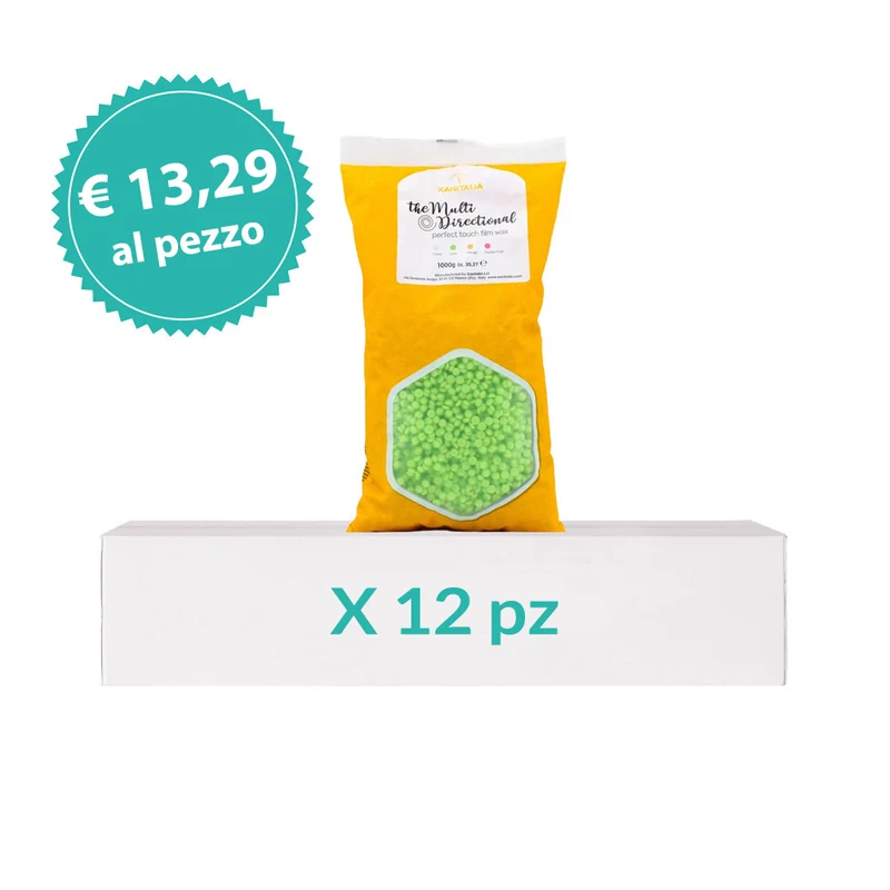 Cera Brasiliana Multidirezionale Lime - 12 Pz