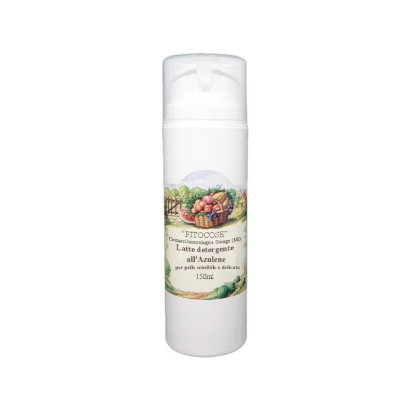 Latte detergente viso all'Azulene, 150 ml - Fitocose