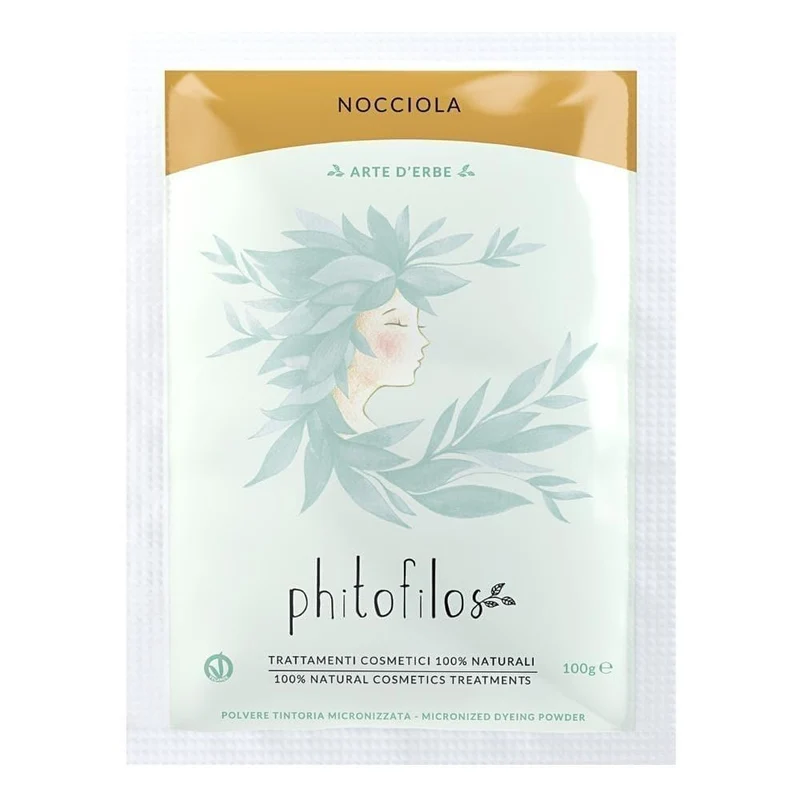 Tinta vegetale nocciola Arte D'Erbe, 100 g - Phitofilos