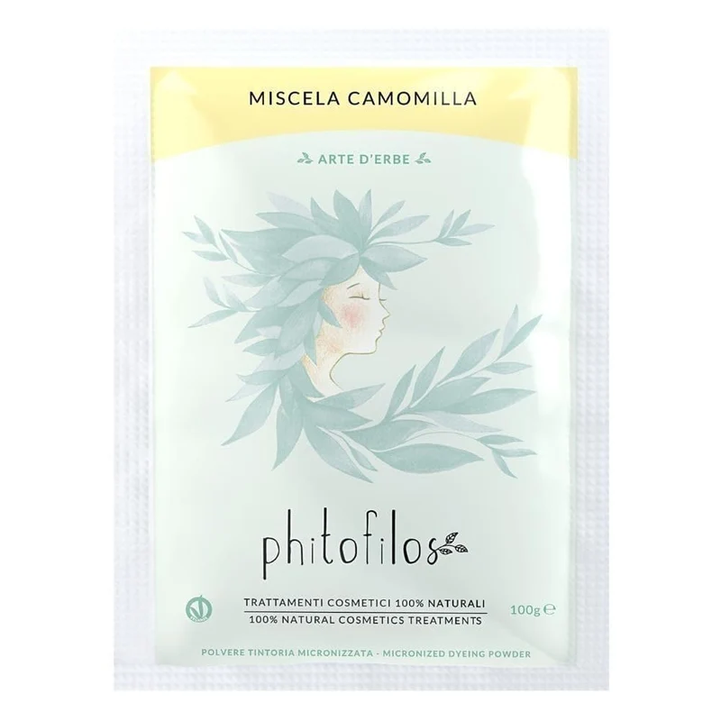 Tinta vegetale miscela camomilla Arte D'Erbe, 100 g - Phitofilos