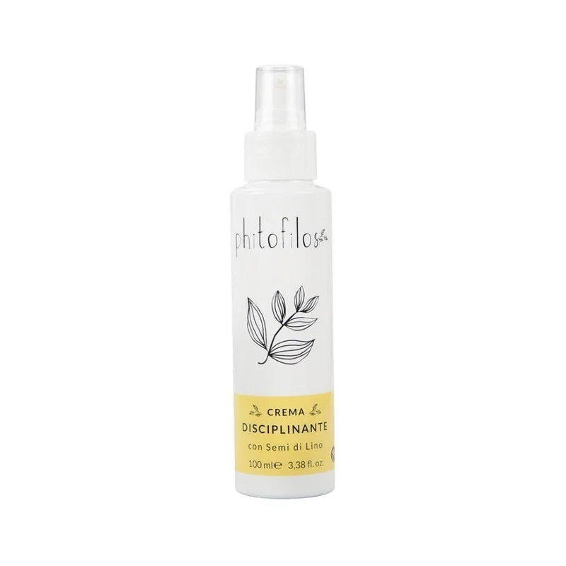 Crema disciplinante capelli con semi di lino, 100 ml - Phitofilos