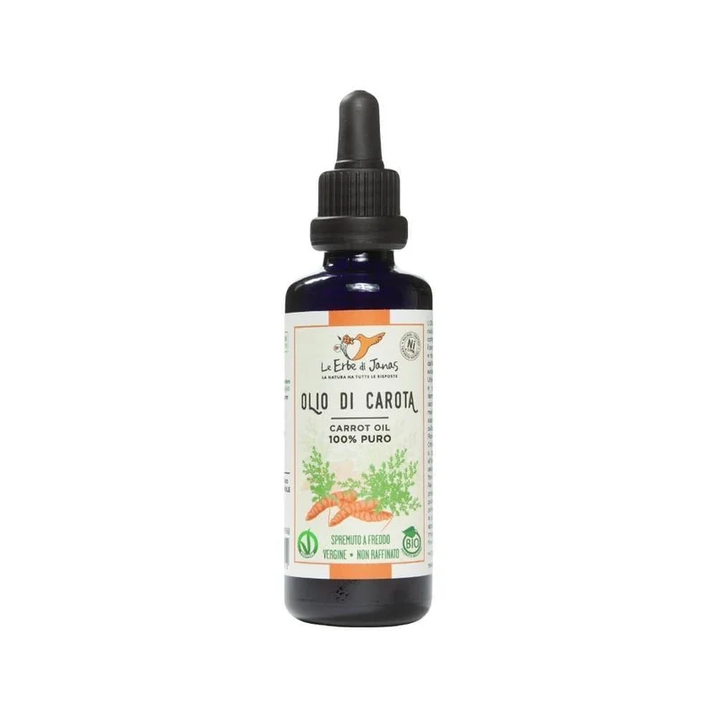 Olio di Carota bio, 50 ml - Erbe di Janas