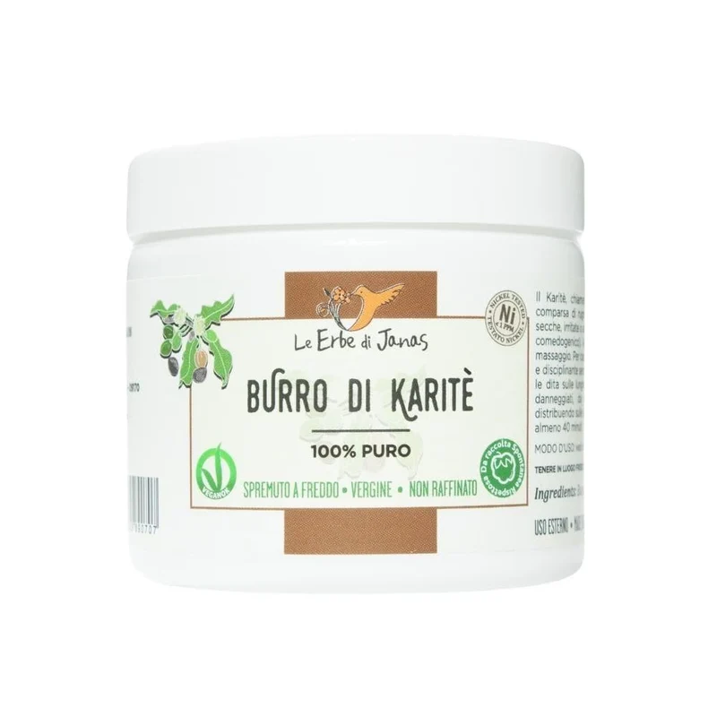 Burro di Karitè raccolta spontanea, 200 ml - Erbe di Janas