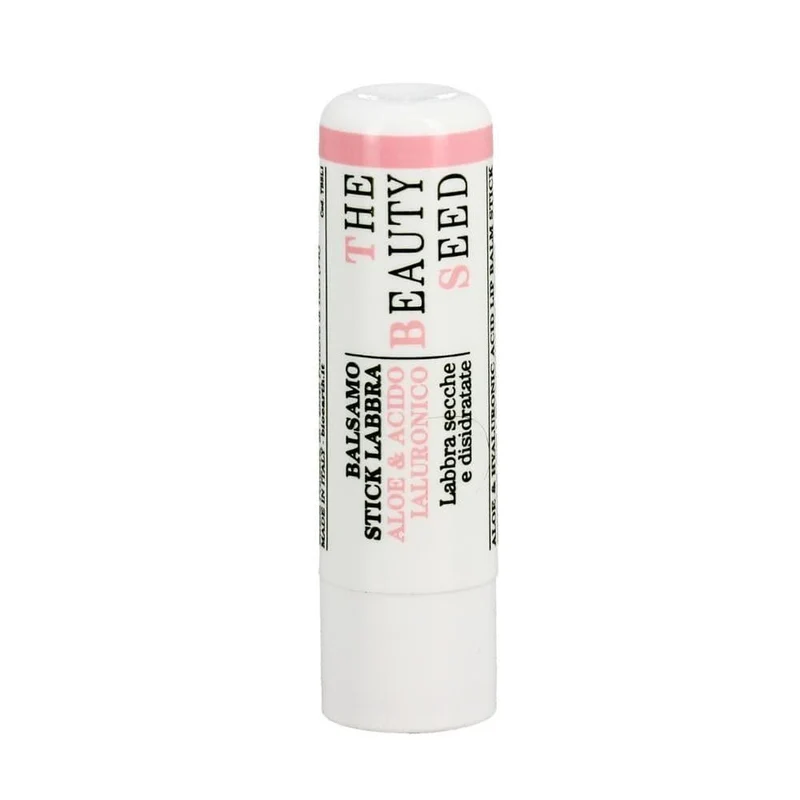 Balsamo stick labbra aloe e acido ialuronico The Beauty Seed, 5,5 ml - Bioearth