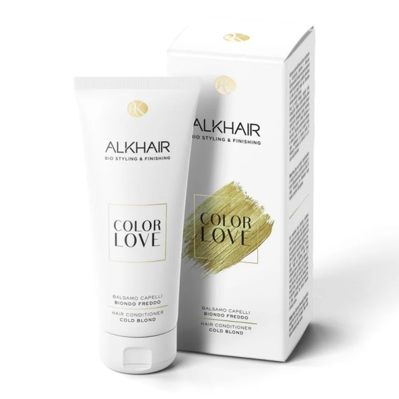 Balsamo capelli biondo freddo Color Love, 200 ml - Alkemilla