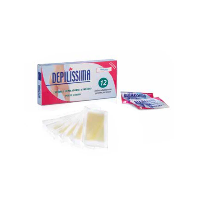Strisce Depilatorie Viso in Tessuto - 12 Pz