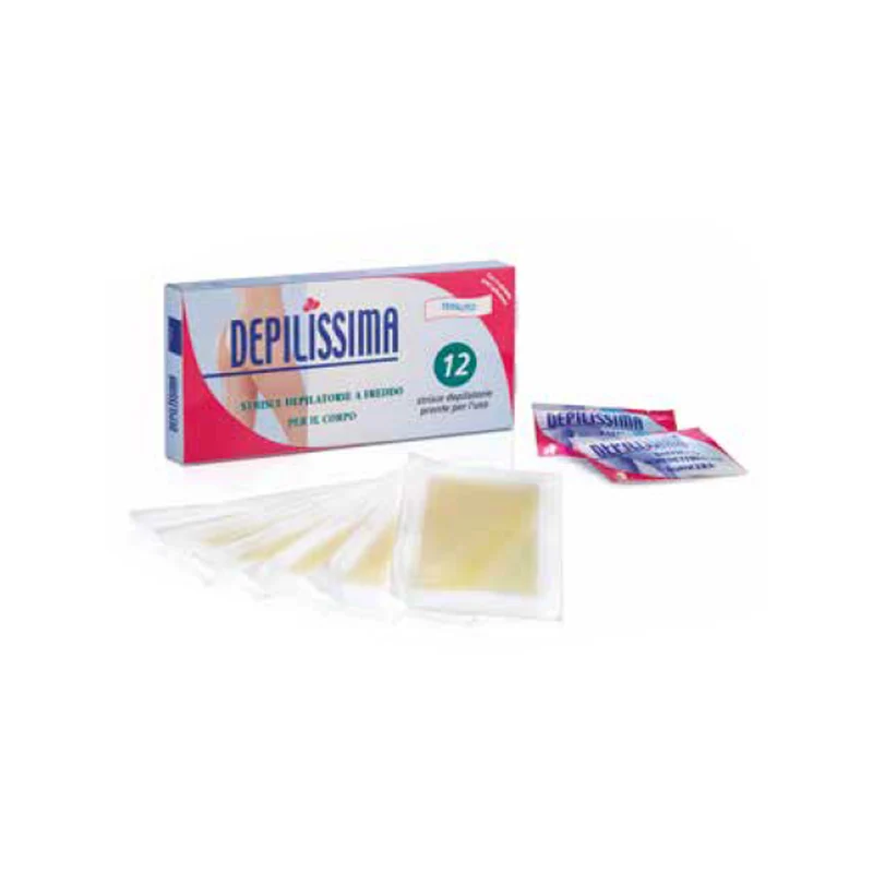 Strisce Depilatorie Corpo in Tessuto - 12 Pz