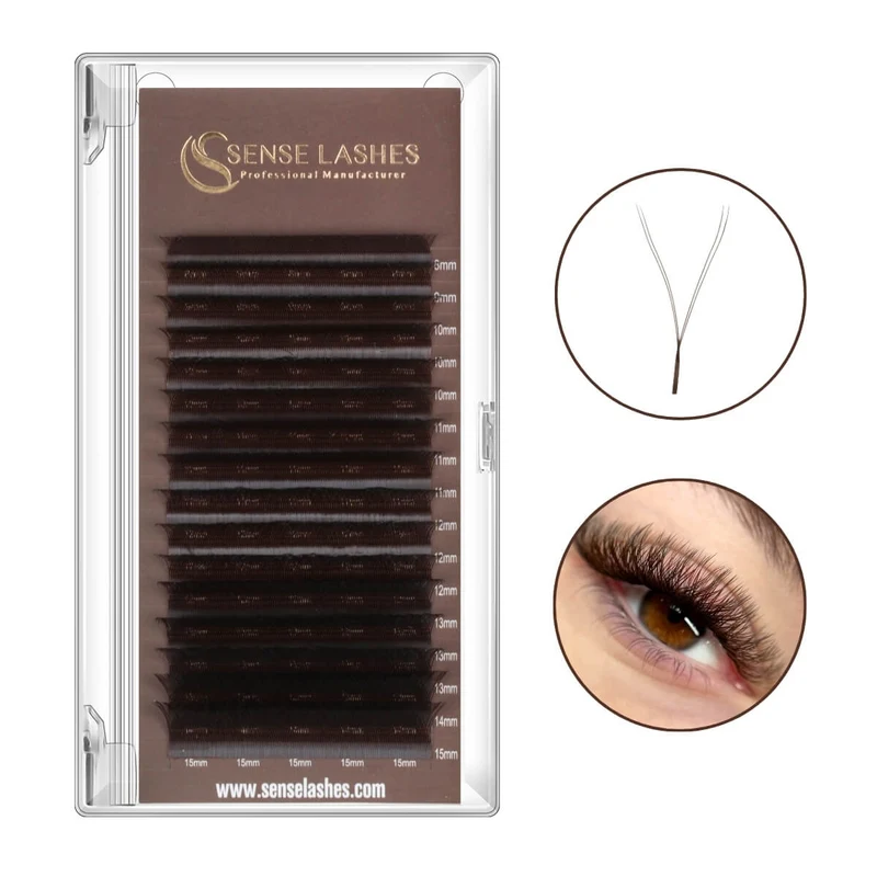 YY Lashes - Dark Brown