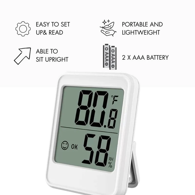 Digital Hygrometer / Thermometer for Eyelash Extension