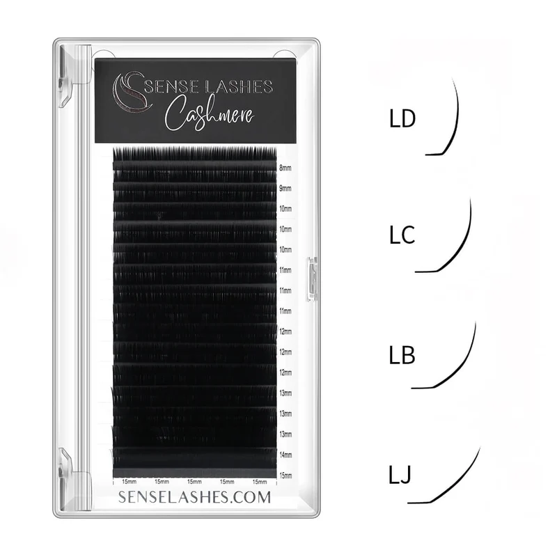 Cashmere Lash Extensions - New Generation LJ/LB/LC/LD Curl