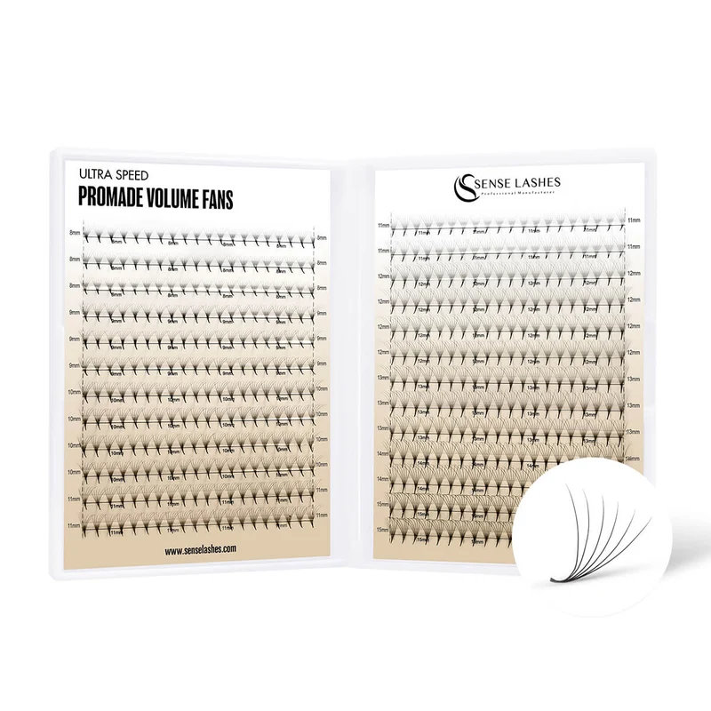6D Promade Volume 500 Fans Lashbook