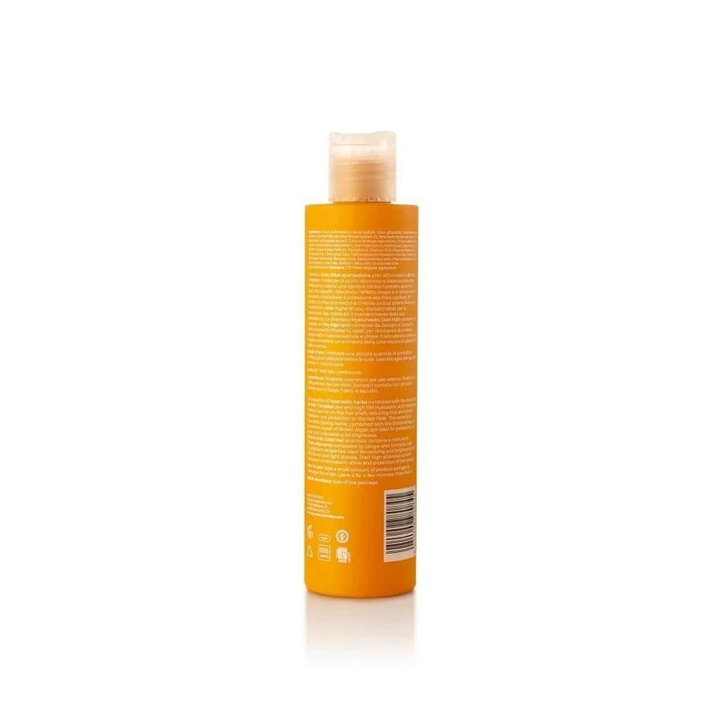 Shampoo riflessante gold hair Hyalurvedic, 200 ml - Gyada Cosmetics