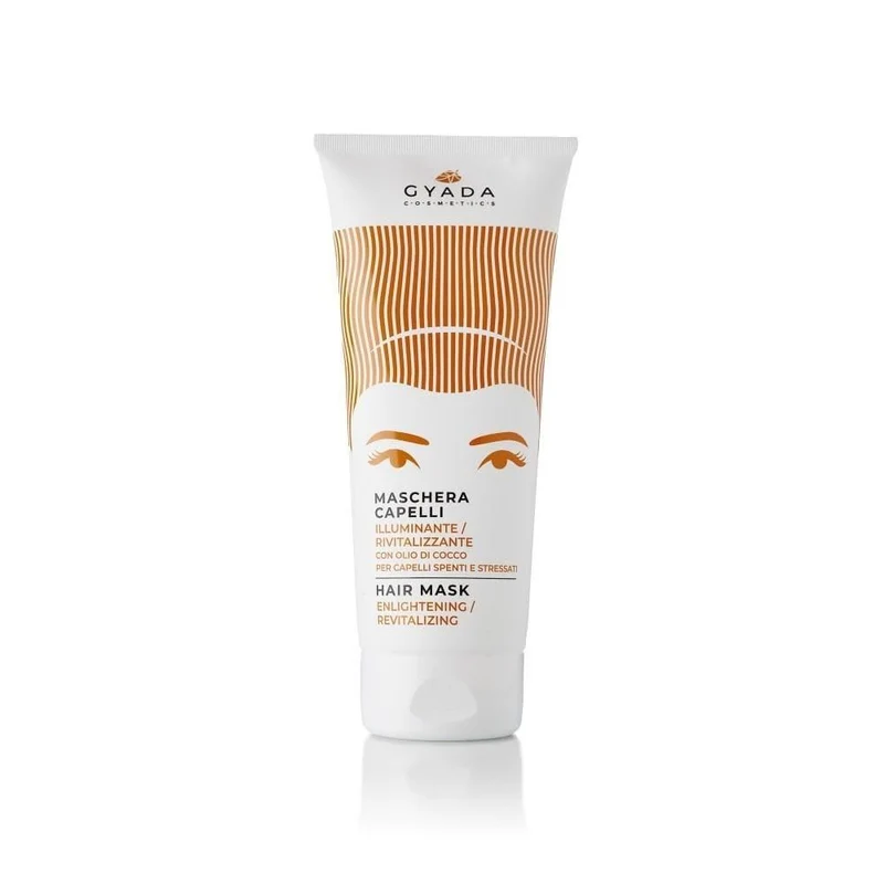 Maschera capelli illuminante e rivitalizzante Color Vibes, 200 ml - Gyada Cosmetics