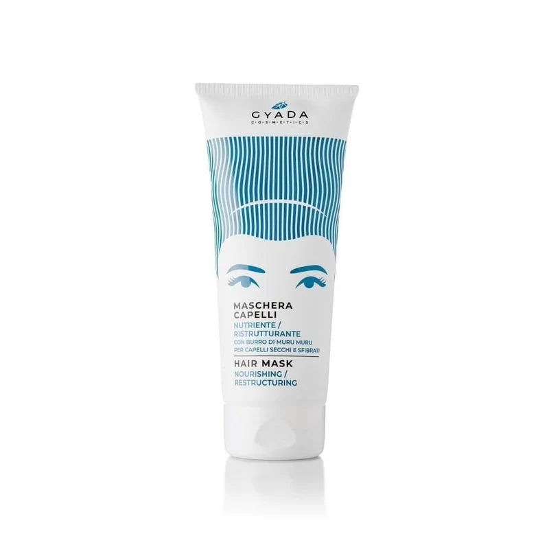 Maschera capelli nutriente e ristrutturante Color Vibes, 200 ml - Gyada Cosmetics