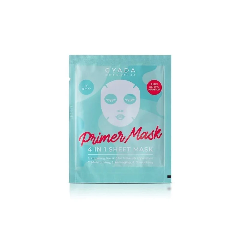 Maschere viso in tessuto primer mask 4in1 Sheet Mask, 1 pz - Gyada Cosmetics