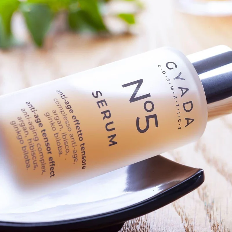 Siero Viso N. 5 anti-age / effetto tensore, 30 ml - Gyada Cosmetics