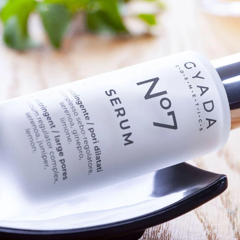 Siero Viso N. 7 astringente / pori dilatati, 30 ml - Gyada Cosmetics