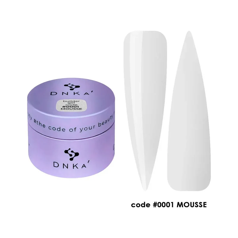 Dnka' Mousse Builder Gel #0001 30ml