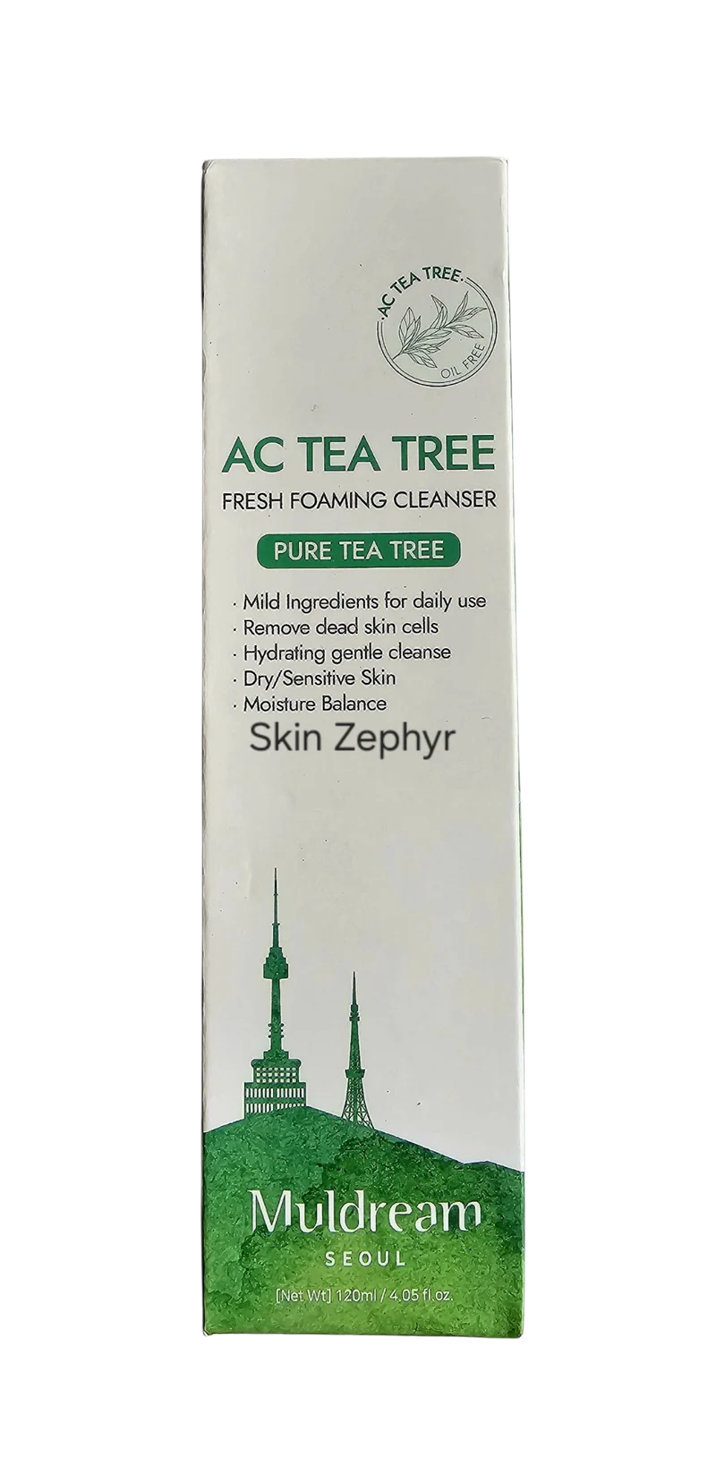 Muldream AC Tea Tree Fresh Foaming Cleanser