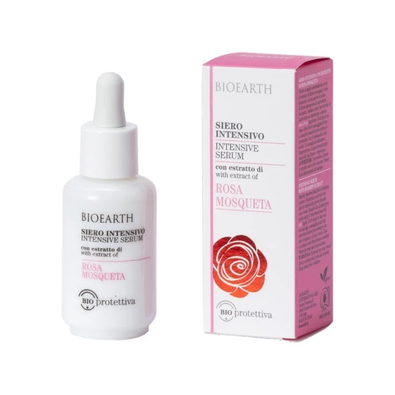 Siero intensivo con rosa mosqueta, 30 ml - Bioearth