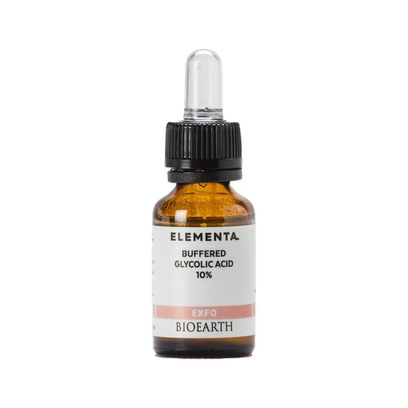 Buffered glycolic acid 10% Elementa, 15 ml - Bioearth