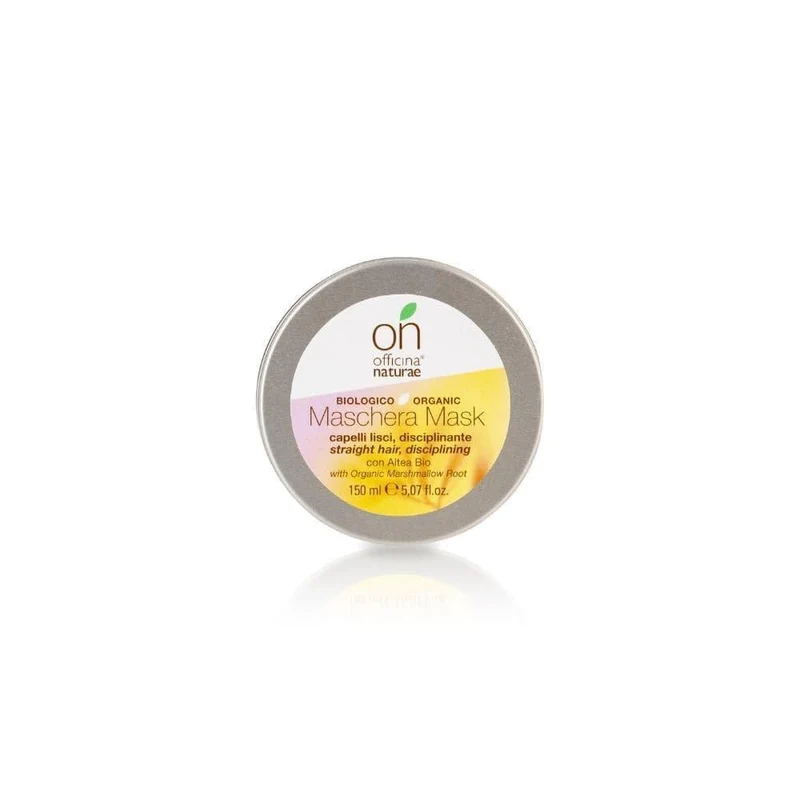 Maschera biologica disciplinante per capelli lisci onYOU, 150 ml - Officina Naturae
