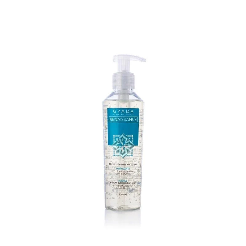 Gel detergente micellare purificante, 200 ml - Gyada Cosmetics