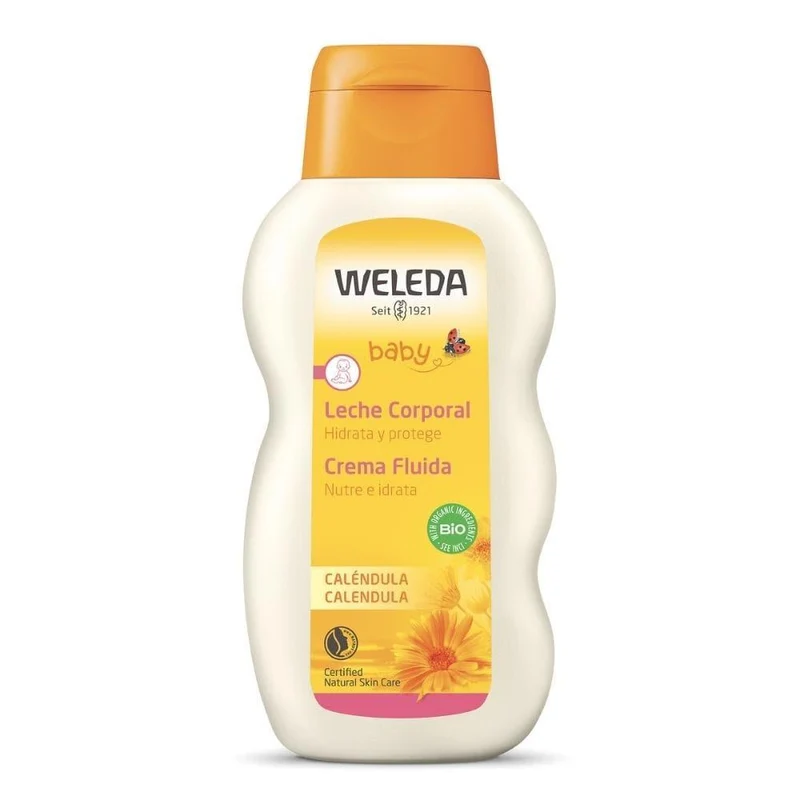 Crema fluida calendula Baby, 200 ml - Weleda