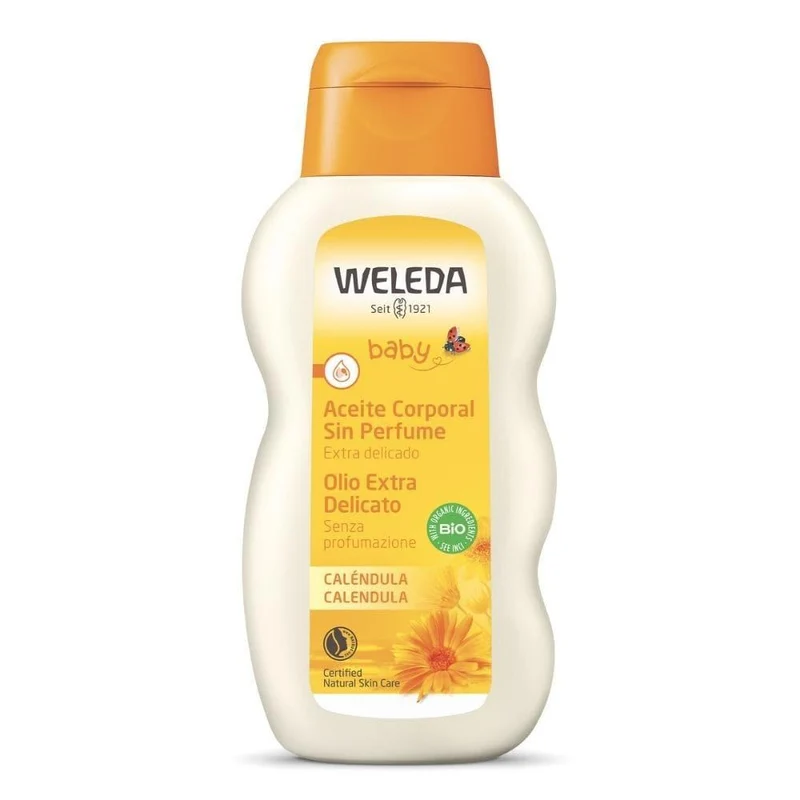 Olio extra delicato senza profumazione Baby, 200 ml - Weleda