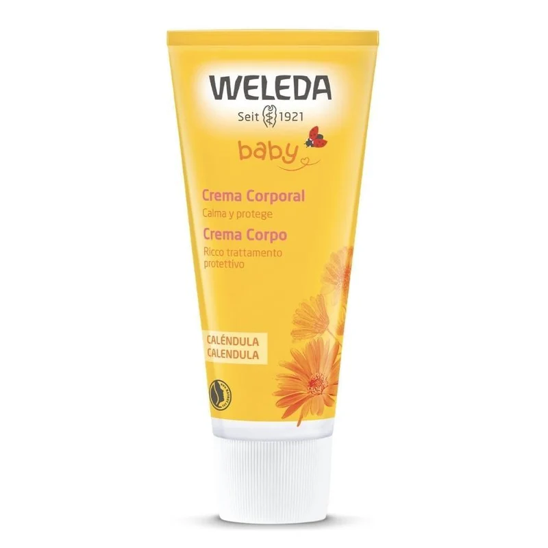 Crema corpo calendula Baby, 75 ml - Weleda