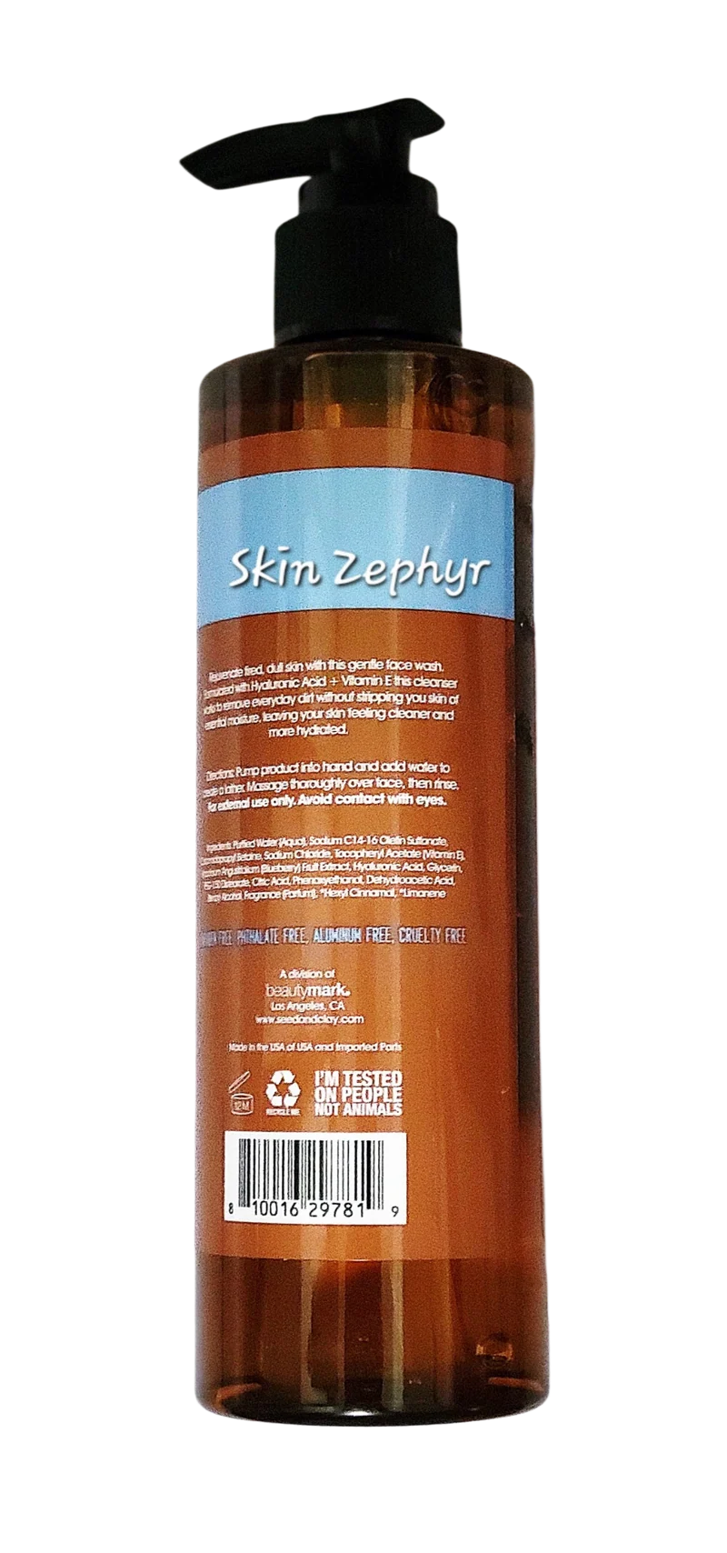 Seed and Clay Hyaluronic Acid & Vitamin E Hydrating Face Wash No. 102