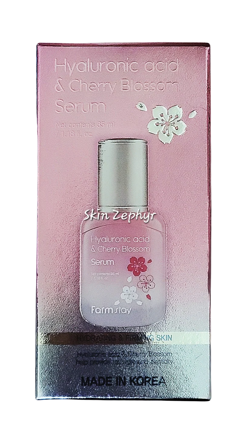 Farmstay Hyaluronic Acid & Cherry Blossom Serum