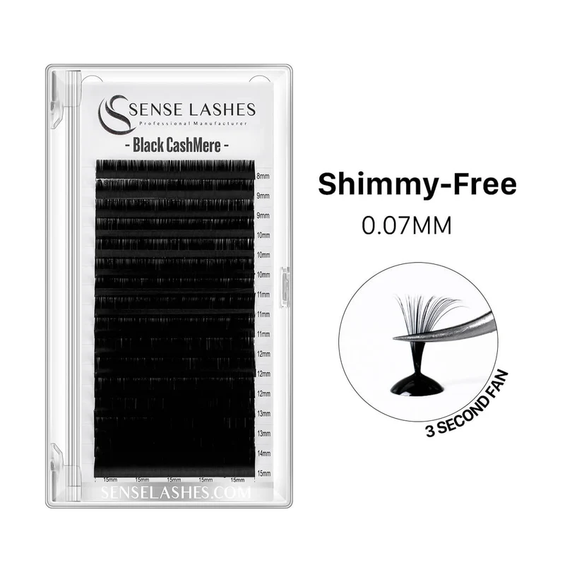 Black Cashmere True Matte Lashes 0.07MM