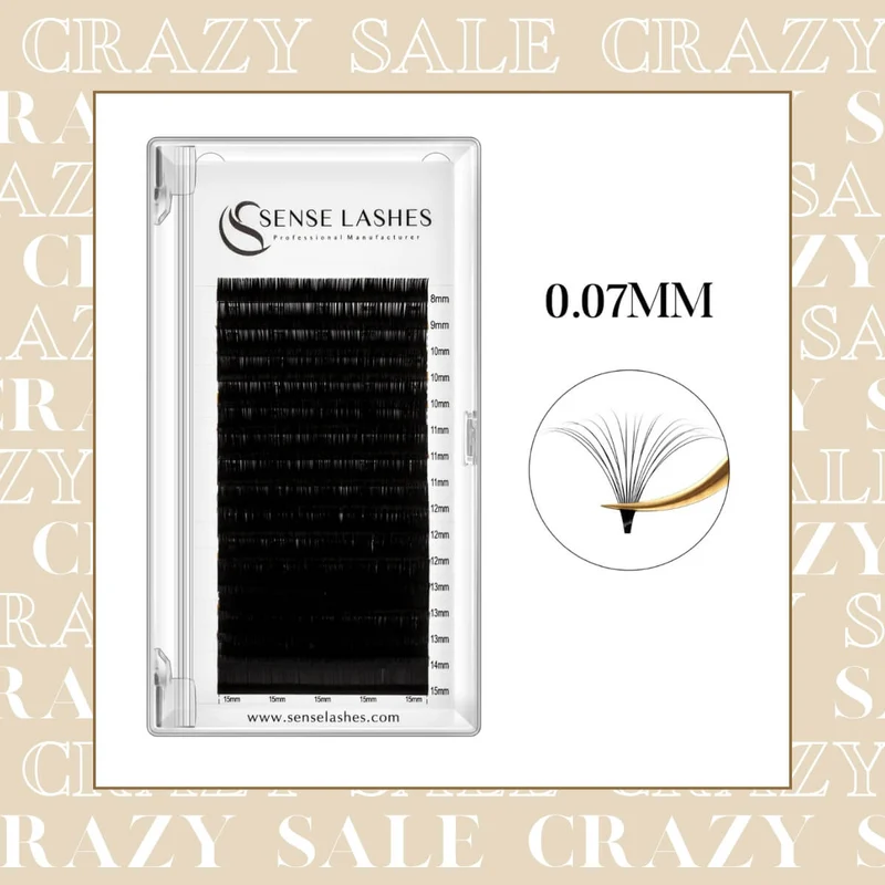 SALE!-0.07MM Easy Fanning Eyelash Extensions