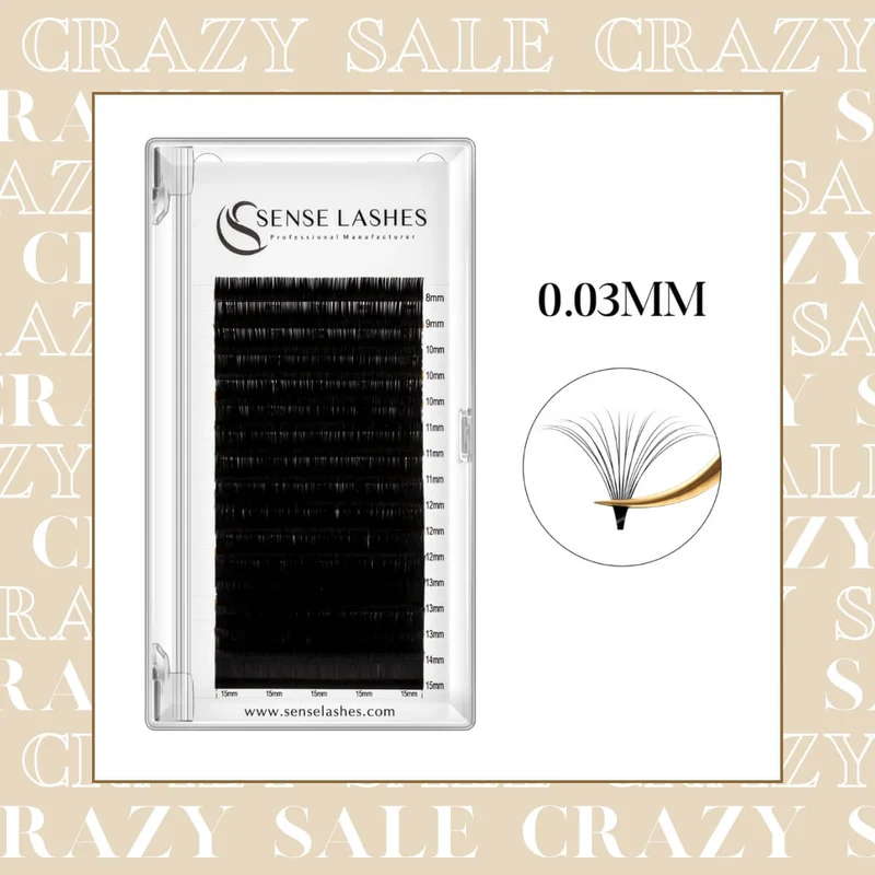 SALE!-0.03MM Easy Fanning Eyelash Extensions