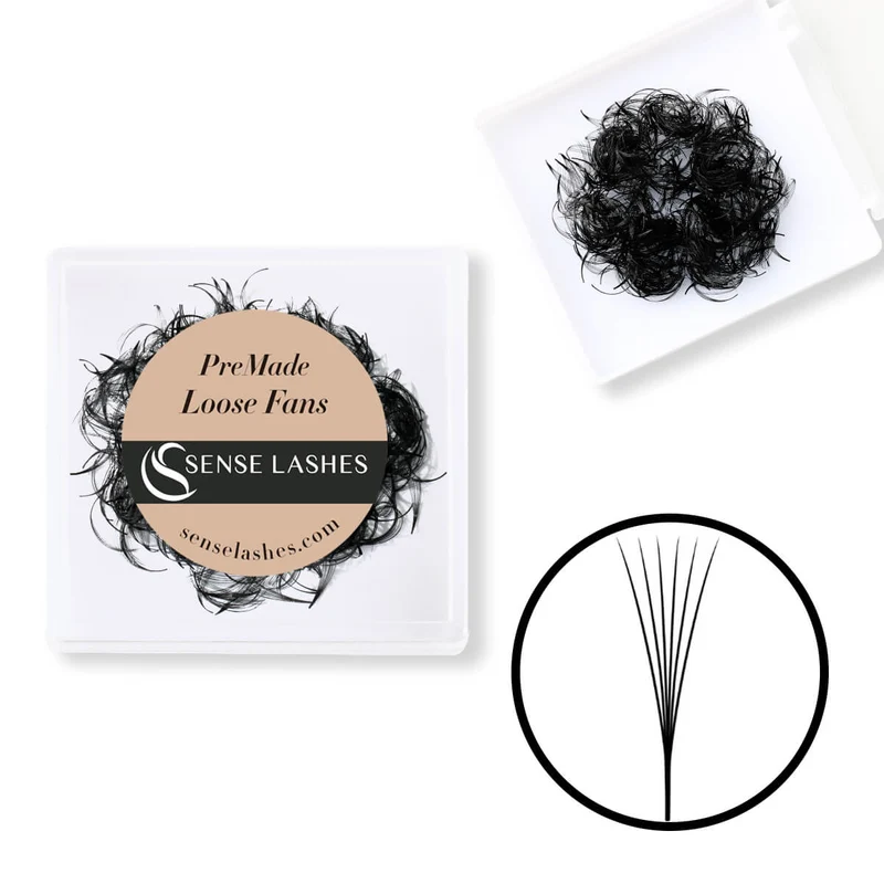 6D Narrow Loose Promade Fans (500 Fans)