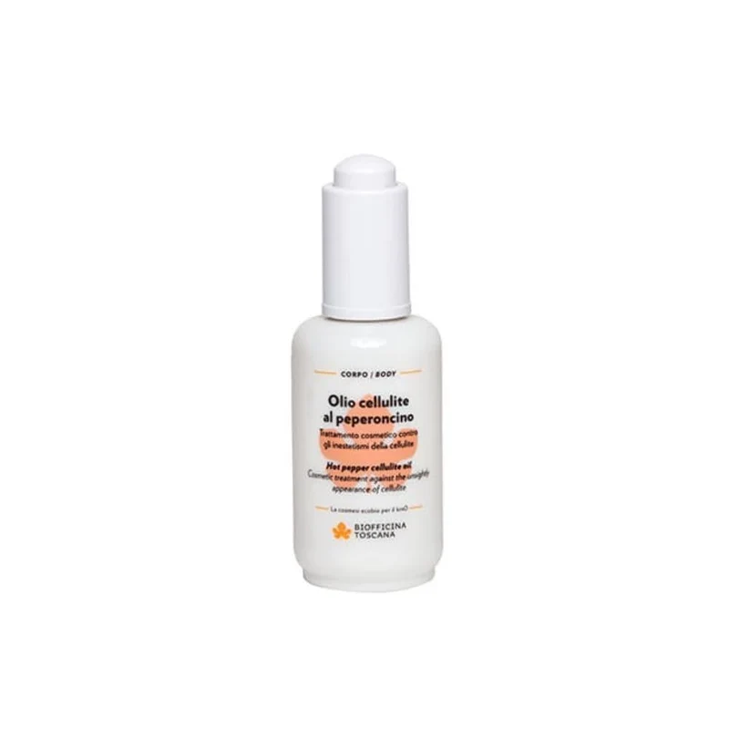Olio cellulite al peperoncino, 50 ml - Biofficina Toscana