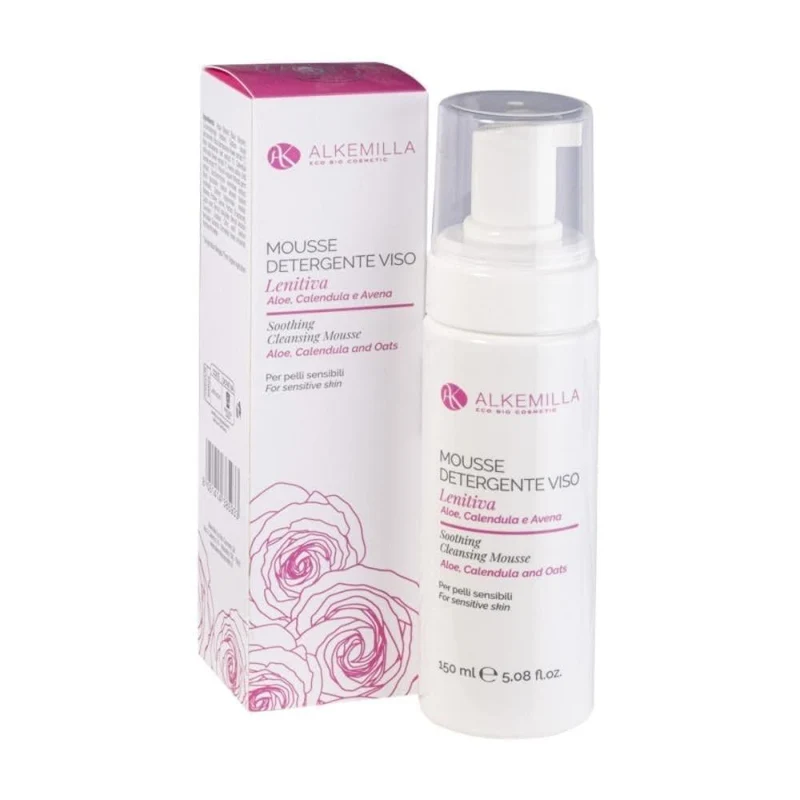 Mousse detergente lenitiva, 150 ml - Alkemilla