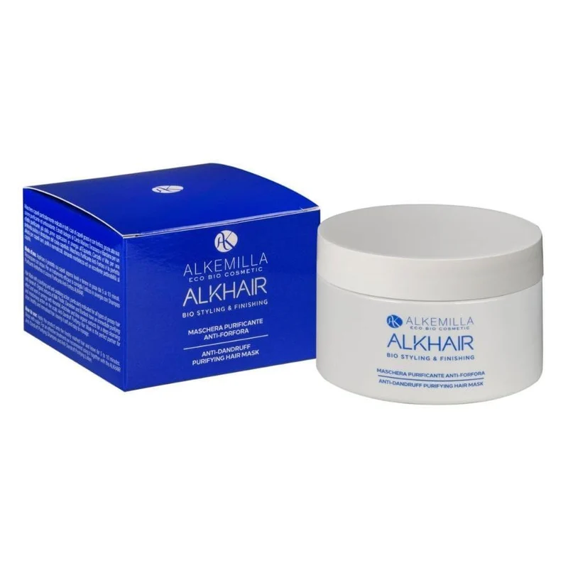 Maschera purificante antiforfora Alkhair, 200 ml - Alkemilla