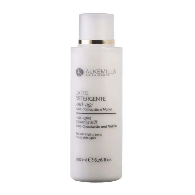 Latte detergente viso anti-age, 200 ml - Alkemilla